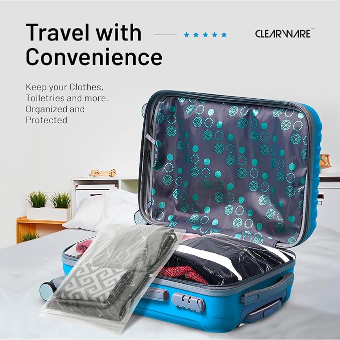 12 Large Storage Bags With Zipper Top - Image 5