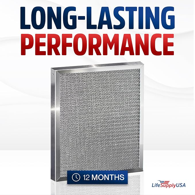16x16x1 Electrostatic Air Filter, MERV 8, Reusable Furnace AC/HVAC Filter - Image 4