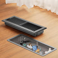 Floor Register 4 x 12 Inch, HG Power 1 Pack Heavy Duty Floor Vent Covers by HGPOWER