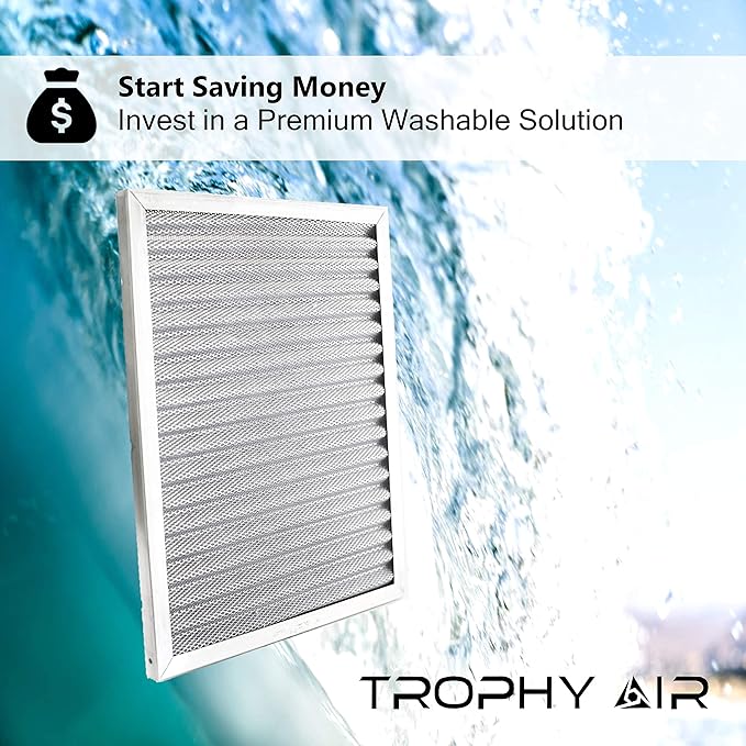 12x12x1 | Trophy Air | Merv 8 | Washable Furnace Filter | Lifetime HVAC & - Image 5