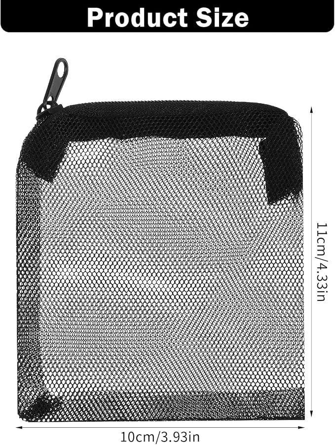 10 Pcs Aquarium Media Bags, 3.9" X 4" Filter Media Bag Small Media Bags - Image 2