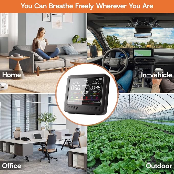 16-in-1 Indoor Air Quality Monitor - Image 6