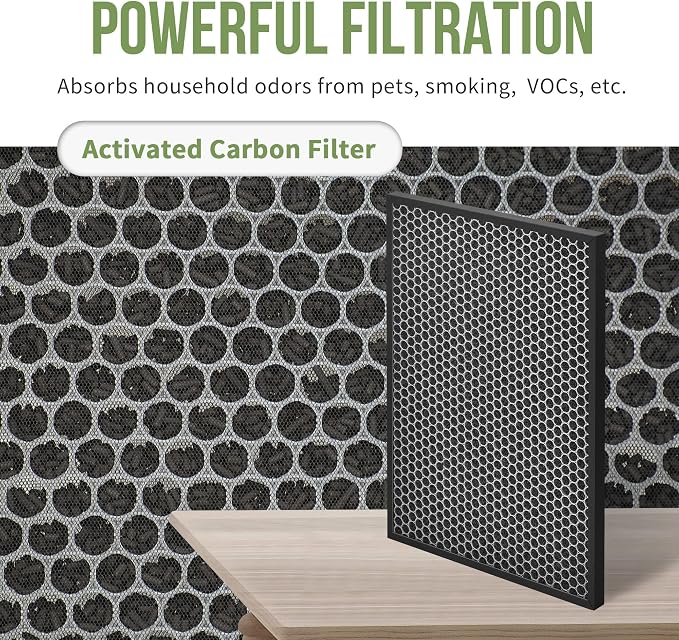PH950 Filters Compatible with Turonic PH950 HEPA Air Pu-rifier and Extract-All - Image 6
