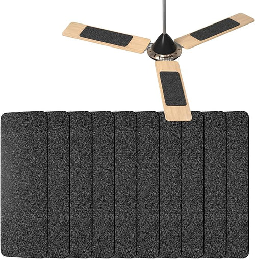 10 Pack Ceiling Fan Filters for Fan Blades, Activated Coconut Carbon Dust by Unknown