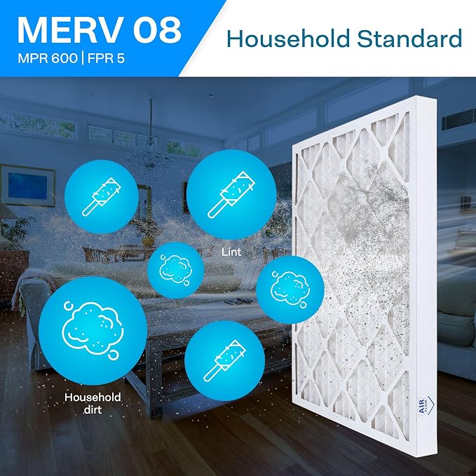 SpiroPure 28X30X2 MERV 8 Geothermal Air Filters - Image 4