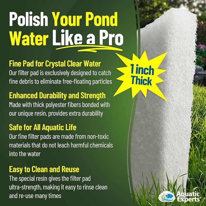 Aquatic Experts Classic Koi Pond Filter Pad COARSE – Bulk Roll Pond Filter Media - Image 6