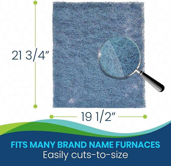 Natural Fiber Hog Hair Furnace Door Filter - Image 2