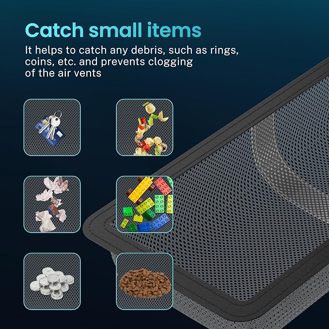 6 Pack Floor Register Cover Trap, HG Power 4 x 10 Inch Floor Vent Screen Net - Image 6