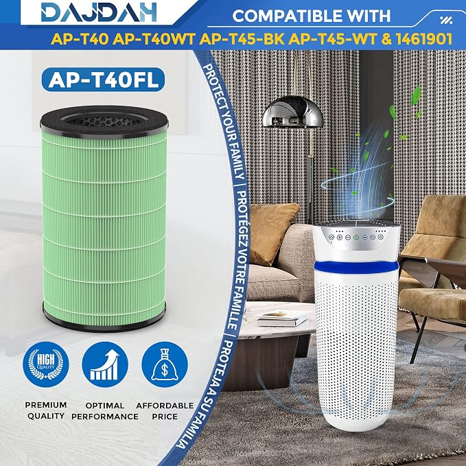 AP-T45 AP-T40FL Replacement Filter Compatible - Image 2