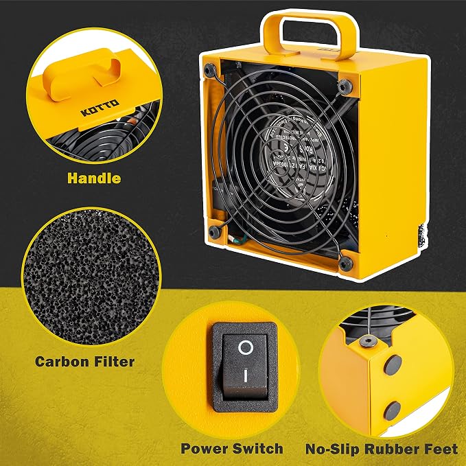 KOTTO Solder Smoke Absorber Remover Fume Extractor Smoke Prevention Absorber - Image 2