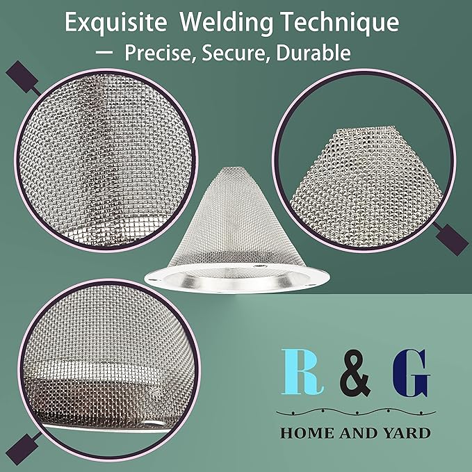 1 PC-Cone-Type Stainless Steel Spark Arrestor Screen 2.8” - Image 5