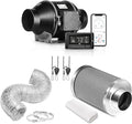 iPower 4" Smart Inline Duct Fan by iPower