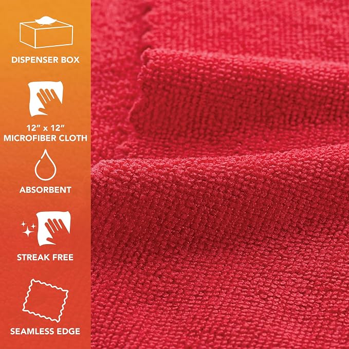 Arkwright Smart Rags Microfiber Cleaning Cloths, Pallet of 14400, Lint Free 180 - Image 2