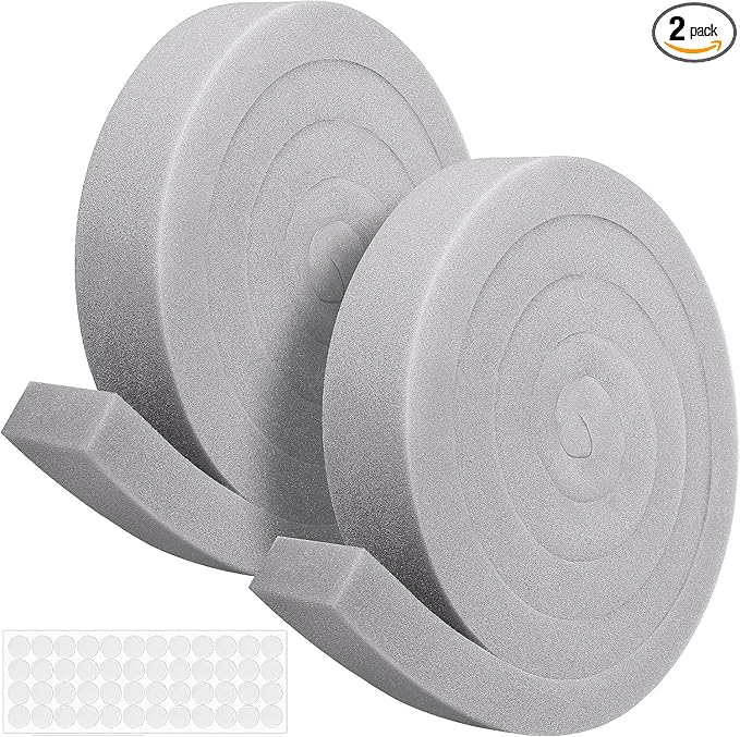 Tlswshsy 2 Pcs Air Conditioner Foam Tape-2'' x 1'' x 6.5 Ft Foam Air by Tlswshsy