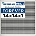 14x14x1 HVAC Furnace Air Filter, Lasts a Lifetime, the Last HVAC Filter You by ZHIANZAN