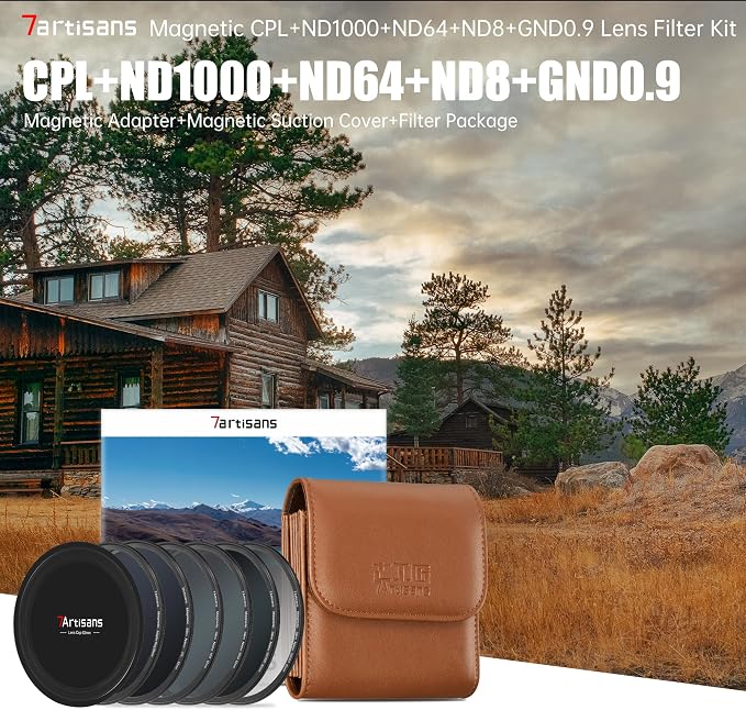 7artisans Nano Magnetic Filter UV Filter ND Light Reduction Filter/CPL - Image 4