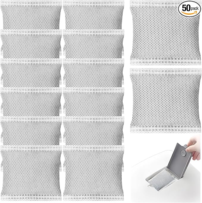 50 Pcs Activated Carbon Odor Eliminator Replacement by Unknown