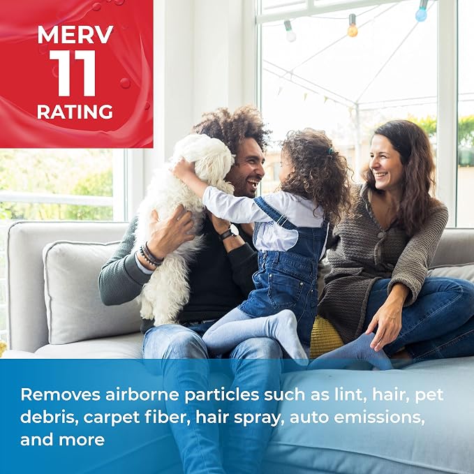 SpiroPure 15X30X1 MERV 11 Pleated Air Filters - Image 3
