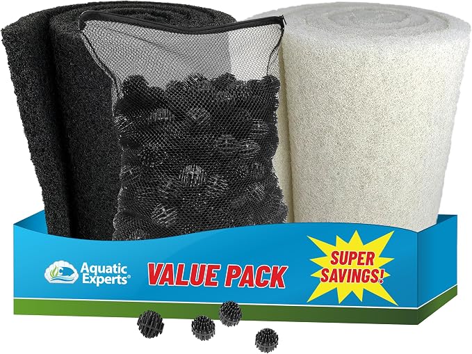Aquatic Experts Bio Balls Filter Media Bulk, 1.5 Inch Large Bio Balls by AquaticExperts