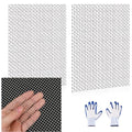 2 Pcs 13x9 5 Mesh 304 Stainless Steel Wire Mesh Sheet, Rustproof Metal Mesh by Unknown