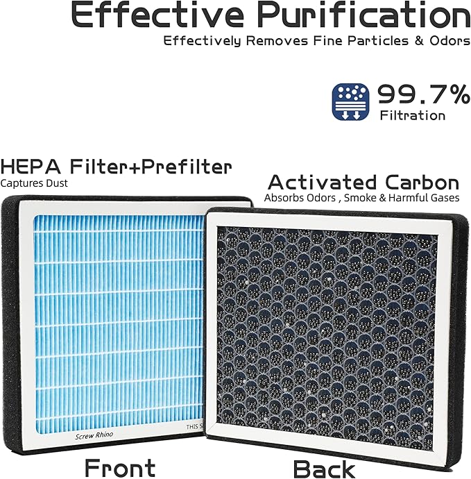 Cabin HEPA Air Filter Compatible - Image 2
