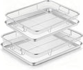 TeamFar Air Fryer Basket for Oven, 17.6”x13”& 16”x12” Air Fryer Accessories | by TeamFar