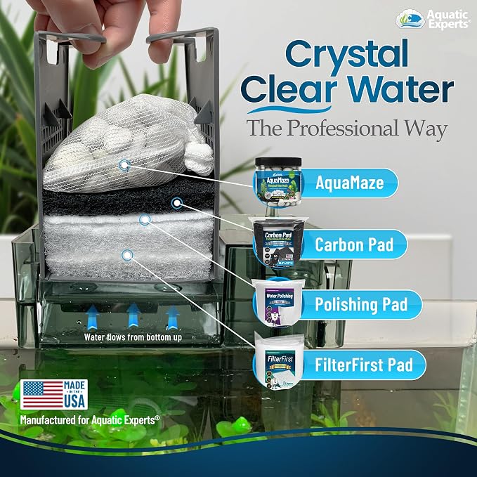 Aquarium Carbon Pad – Cut‑to‑Fit Carbon Infused Filter Pad Media - Image 5