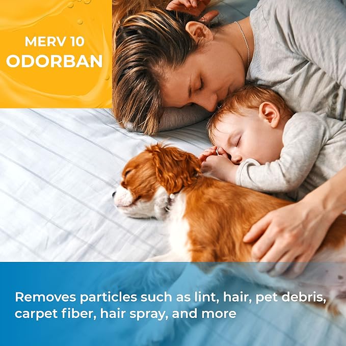 SpiroPure 24x24x2 MERV 10 Odor Reduction Air Filters - Image 4