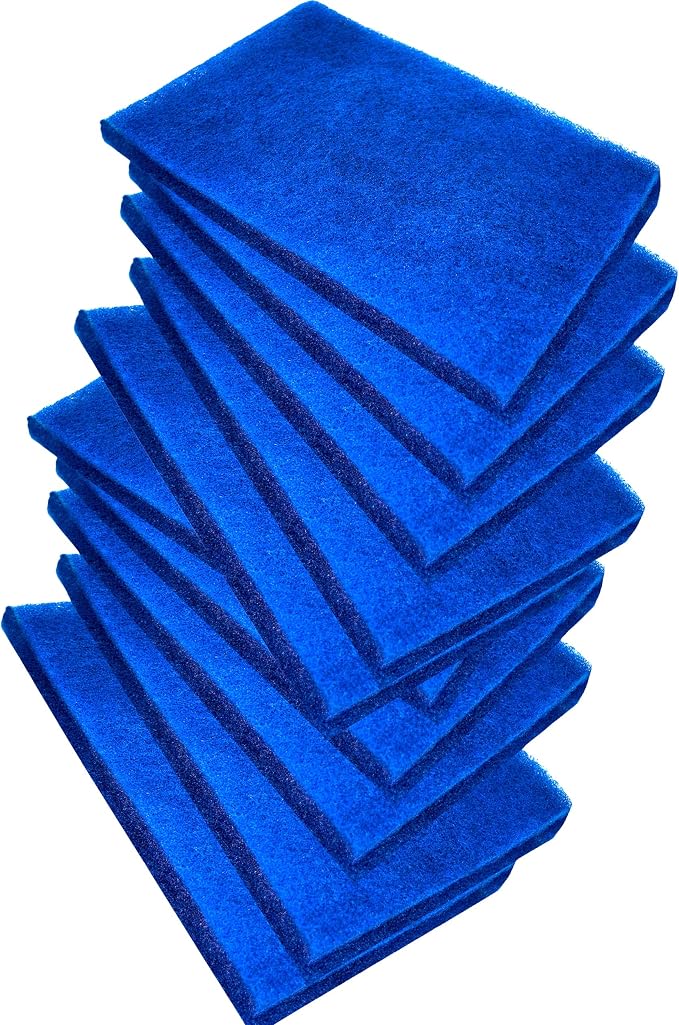 Premium Reusable Air Filter 10 Pack 12x12x1 by AQUPON