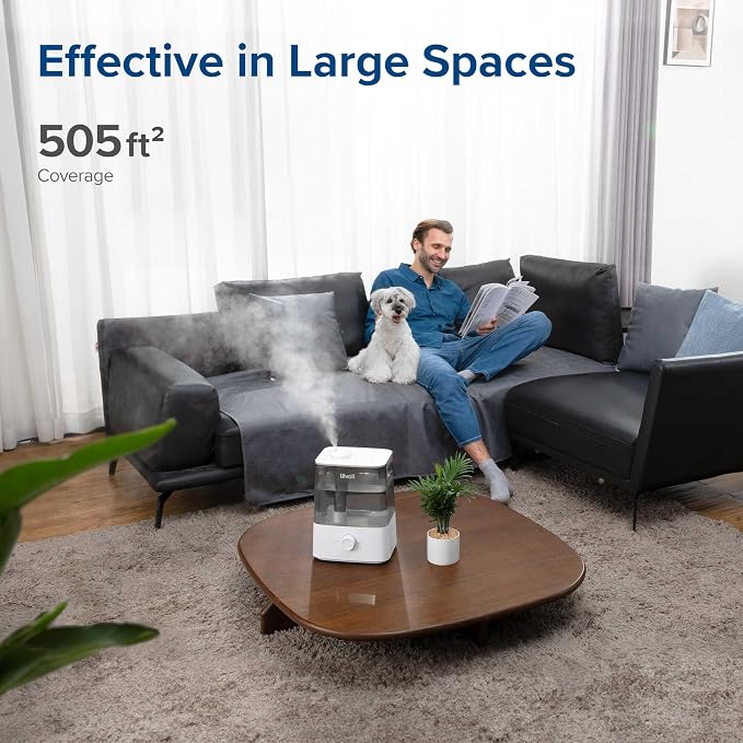 Levoit Classic300 Ultrasonic Top Fill Humidifier, Extra Large 6L Tank, 60H | - Image 5