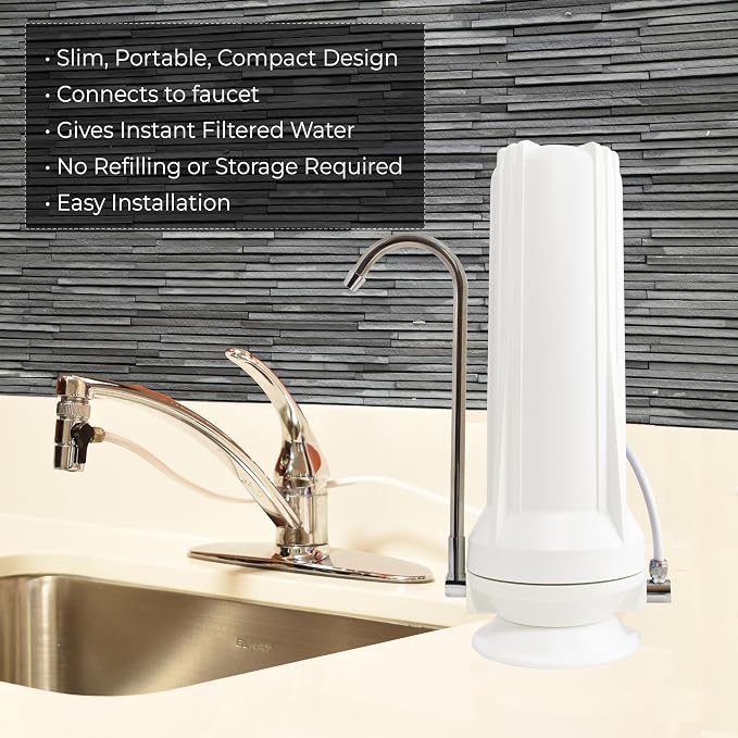 Anchor AF-3110 10-Stage Alkaline, Anti-oxidizing Countertop Water Filter - Image 3