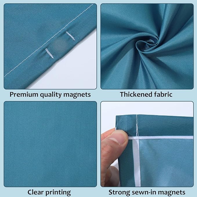 8PCS Fluorescent Light Covers, 4x2 Feet Magnetic Light Cover Fluorescent Lights - Image 3