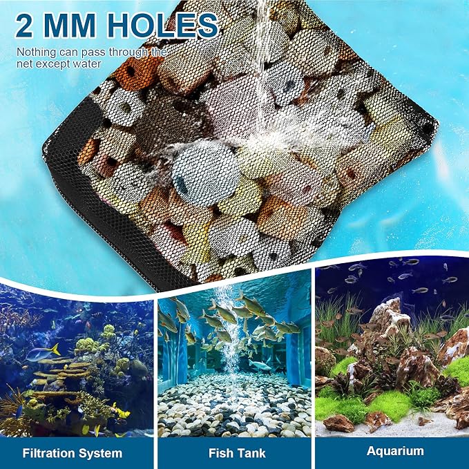 10Pcs Media Bags for Aquarium Fine Mesh Bag Aquarium Filter Media Bags - Image 7