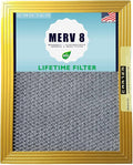 CARTER | Gold | MERV 8 | HVAC & Furnace Filter | Washable Electrostatic by Carter+Goods
