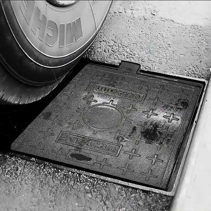 16x16 In Cast Iron Manhole Cover and Frame - Image 5