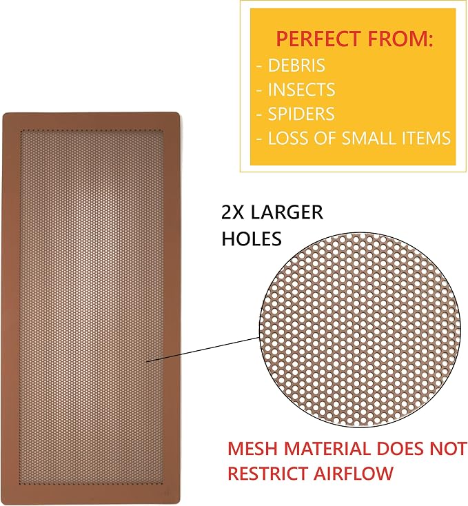 MODERN WAVE - Extra Strong Magnetic Air Vent Screen Cover - Image 5