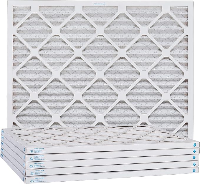 Aerostar 21 1/4x23 1/4x1 MERV 8 Pleated Air Filter, AC Furnace Air Filter - Image 3