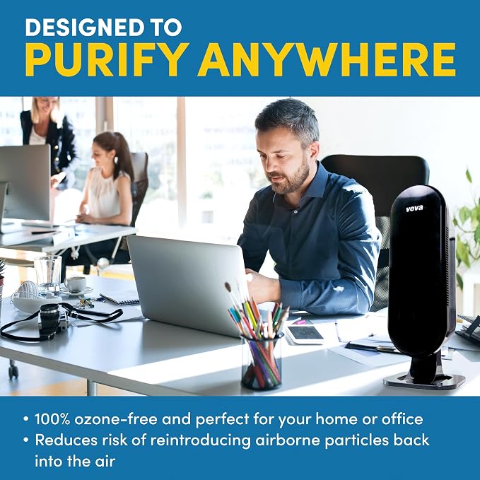 VEVA Genuine 8000 Elite Pro Series Air Purifier 2 HEPA Filters & 8 Carbon - Image 8