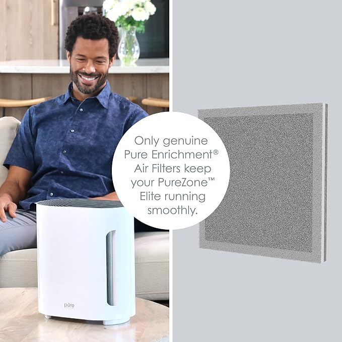 Pure Enrichment Genuine 3-in-1 True HEPA Replacement Filter - Image 3