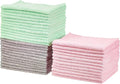 Amazon Basics Microfiber Cleaning Cloths, Ultra Absorbent, Scratch Free by AmazonBasics