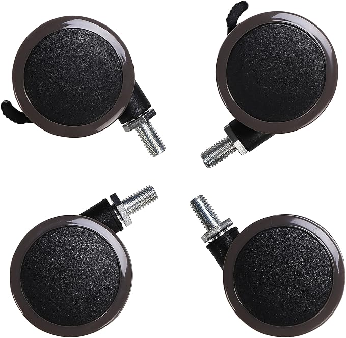 FlexiSpot Height Adjustable Desk Leg Casters Wheels Set of 4 pcs by Unknown