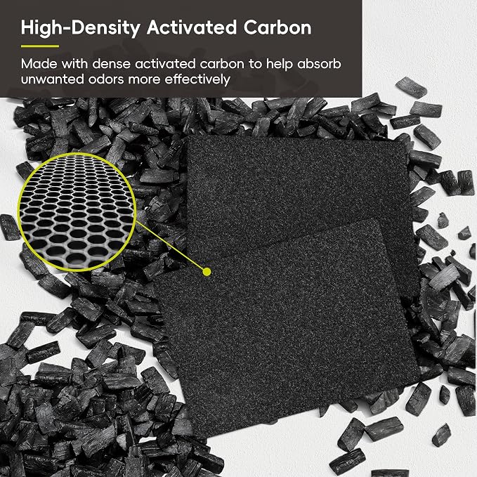 EKO Odor Filter Refills for Food Waste Bin and Compost Bin, Activated Carbon - Image 5