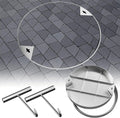 36 inch Stainless Steel Round Invisible Manhole Cover | Embedded Septic Tank by Domart