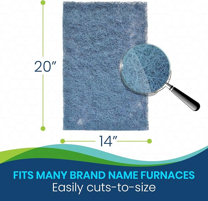 Natural Fiber Hog Hair Furnace Door Filter - Image 2