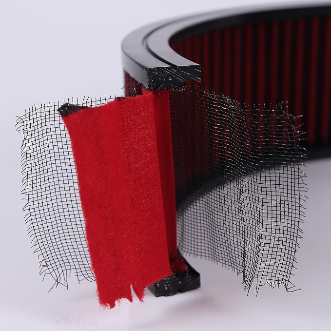 14"x4" Round Air Cleaner Filter Element High Flow Washable & Reusable Compatible - Image 5