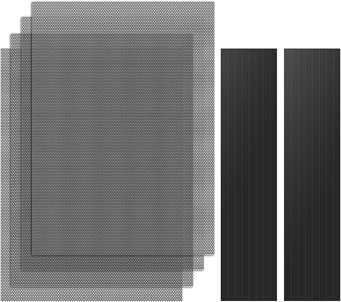 MoKo 400x300mm DIY PC Case Dust Mesh Filter, PVC Dustproof Magnetic Dust Filter by MoKo