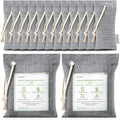 CLEVAST 14 Pack Activated Bamboo Charcoal Air Purifying Bags, Natural Fresh by CLEVAST