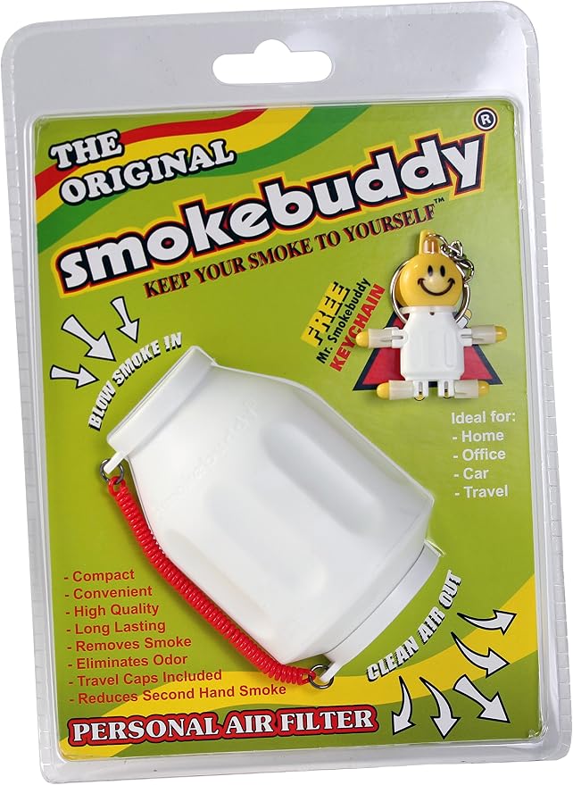 Smoke Buddy 0159-WHT Personal Air Filter by Smokebuddy