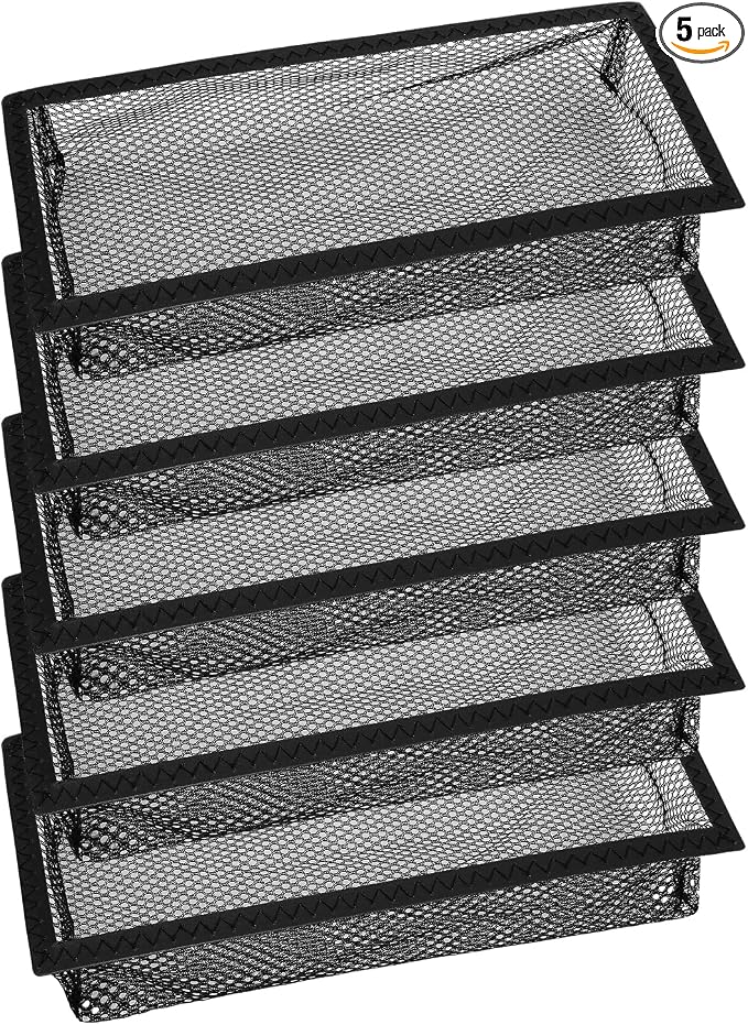 4" x 10" Floor Vent Screen Net, Air Vent Screen Filter Mesh Catches Toys Snacks by KeeTidy