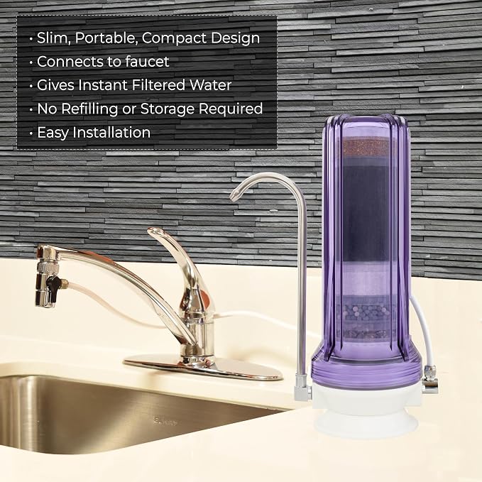 Anchor AF-3110 10-Stage Alkaline, Anti-oxidizing Countertop Water Filter - Image 3